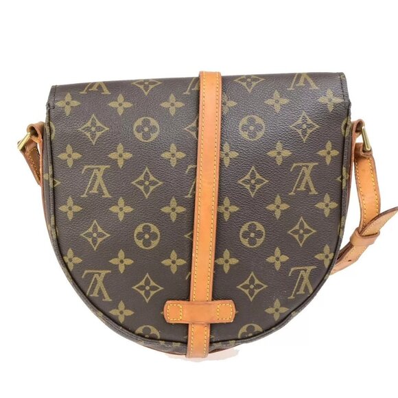 LOUIS VUITTONI Chantilly MM Shoulder Bag Monogram Leather Brown - Picture 10 of 16